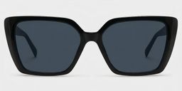 Emery Schwarz Quadratisch Sonnenbrille0