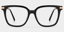 Jacqui Schwarz Quadratisch Brille1
