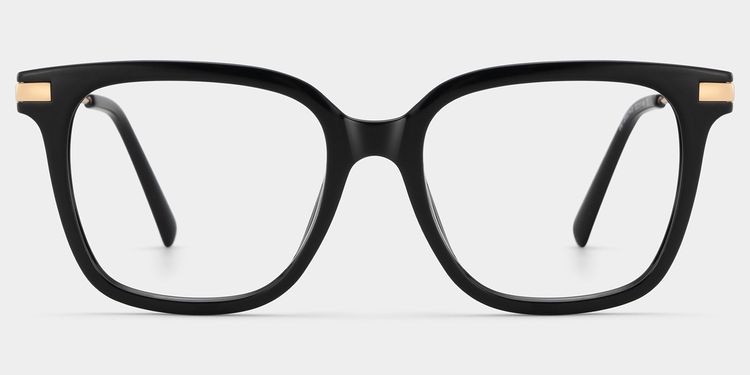Jacqui Schwarz Quadratisch Brille