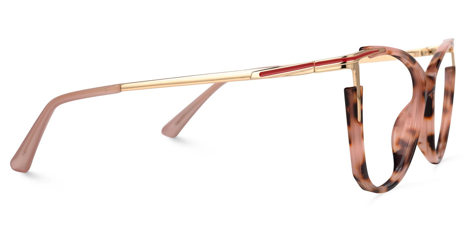 Pace Rosa-Tortoise Cateye Brille3