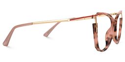 Pace Rosa-Tortoise Cateye Brille3