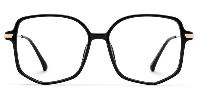Payton Schwarz Geometrisch Brille