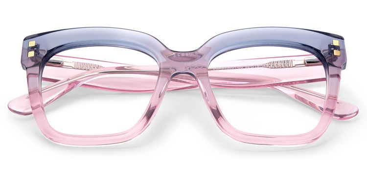 Minguela Grau-Rosa Quadratisch Brille