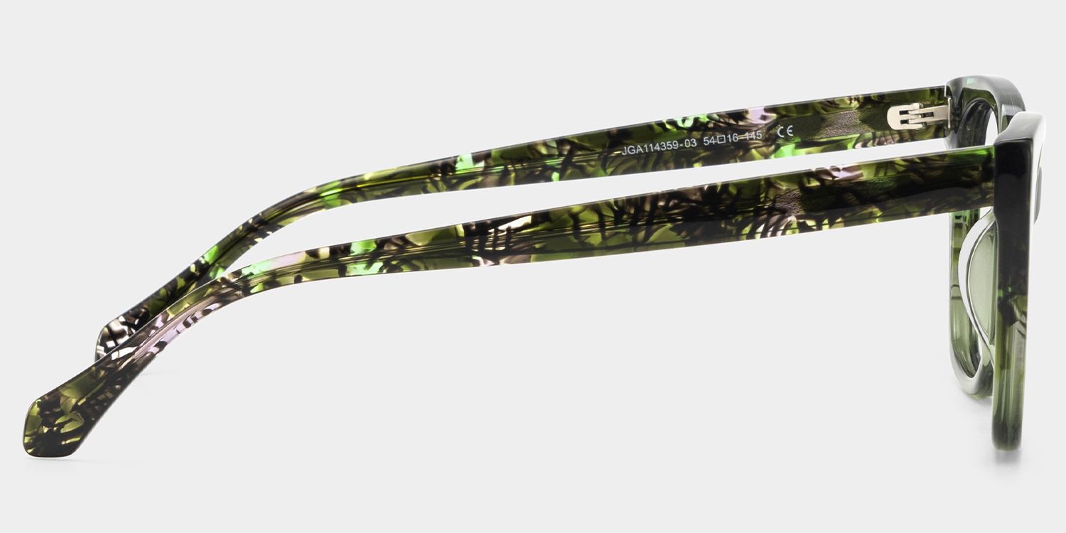 Maple Grün Schmetterling Brille5