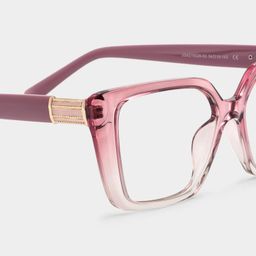 Emery Rosa Quadratisch Brille6
