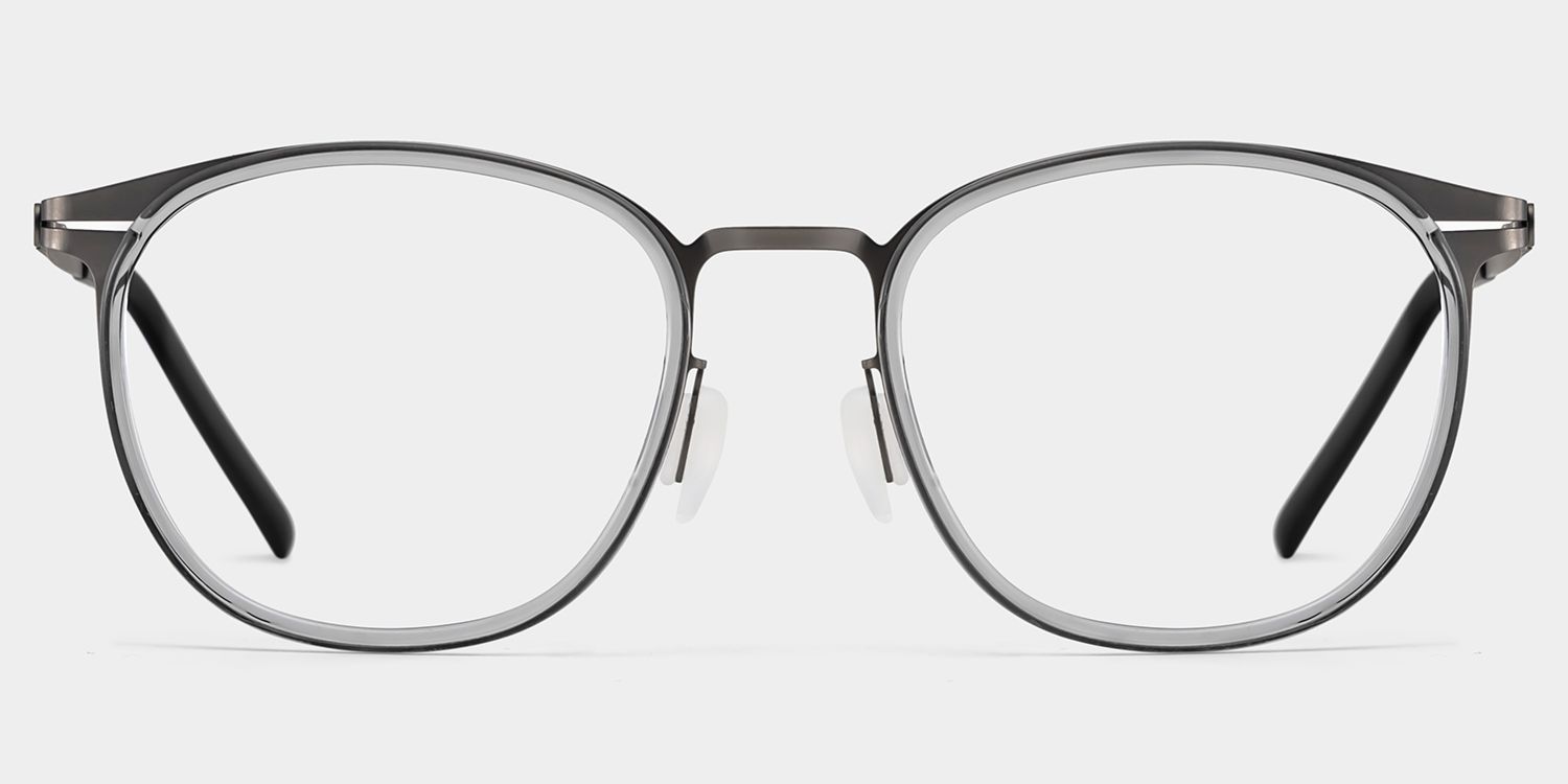 Leonie Grau Rund Brille2