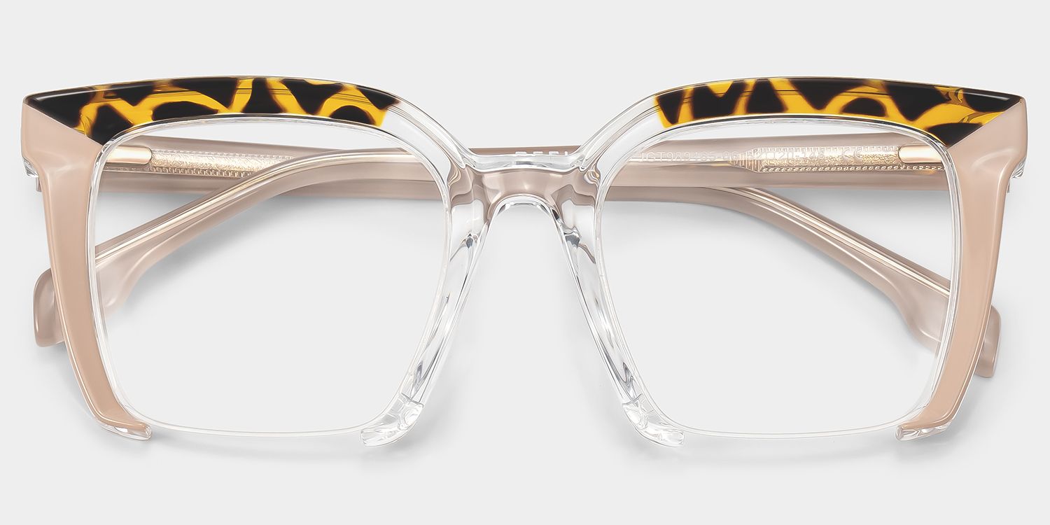 Misty Rosa Quadratisch Brille2