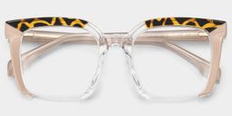 Misty Rosa Quadratisch Brille2