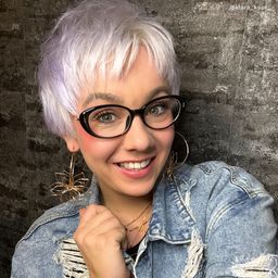 Blaire Schwarz Oval Brille7