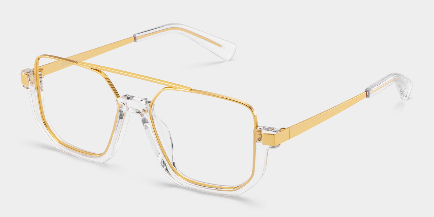 Oromiya Kristall Pilot Brille4