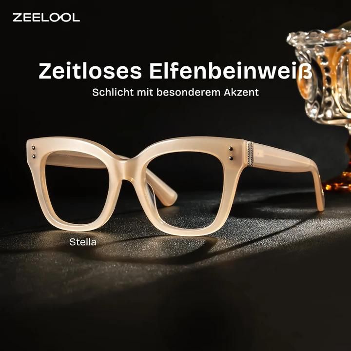Stella Gelb Schmetterling Brille