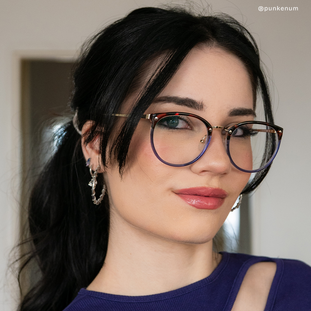 ZEELOOL Abbas Braun-Tortoise Rund Brille