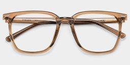 Eliza Braun Quadratisch Brille2