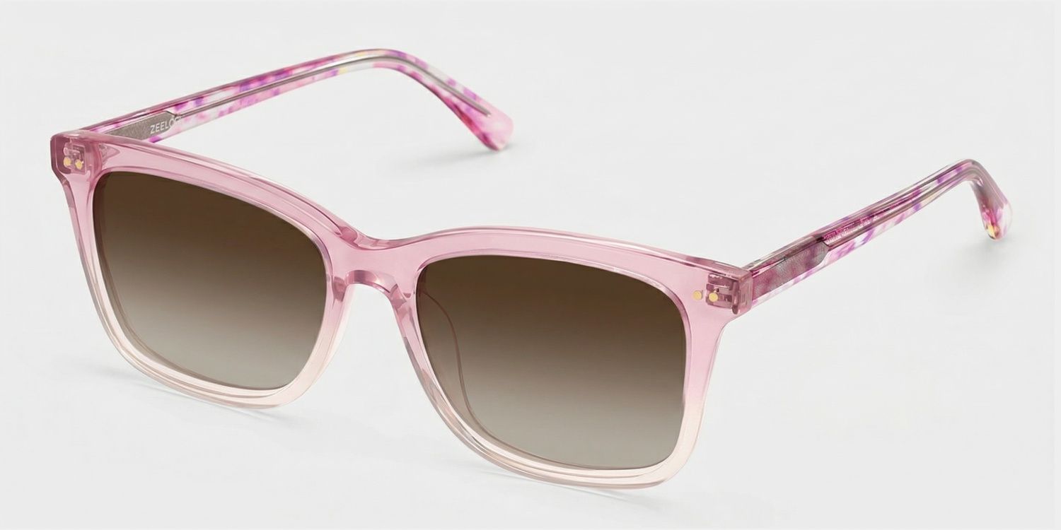 Layla Square Rosa Rahmen-Sonnenbrille im Online-Sale | ZEELOOL2