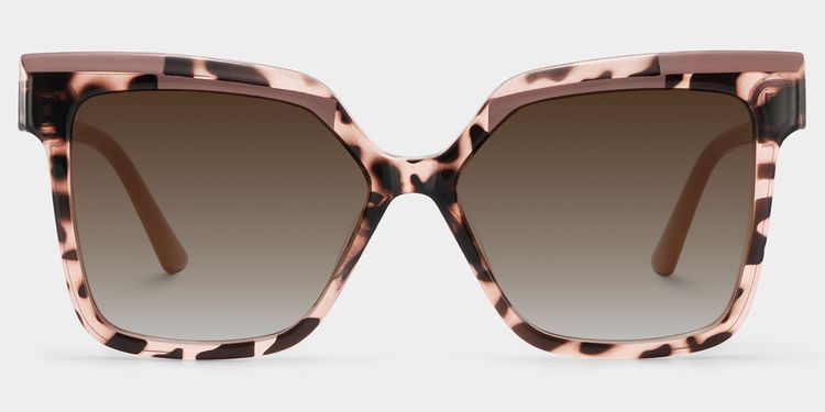 Eboney Tortoise Quadratisch Brille
