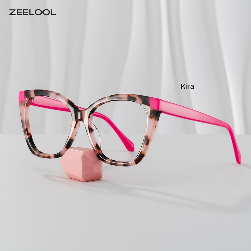 Kira Rosa-Tortoise Schmetterling Brille
