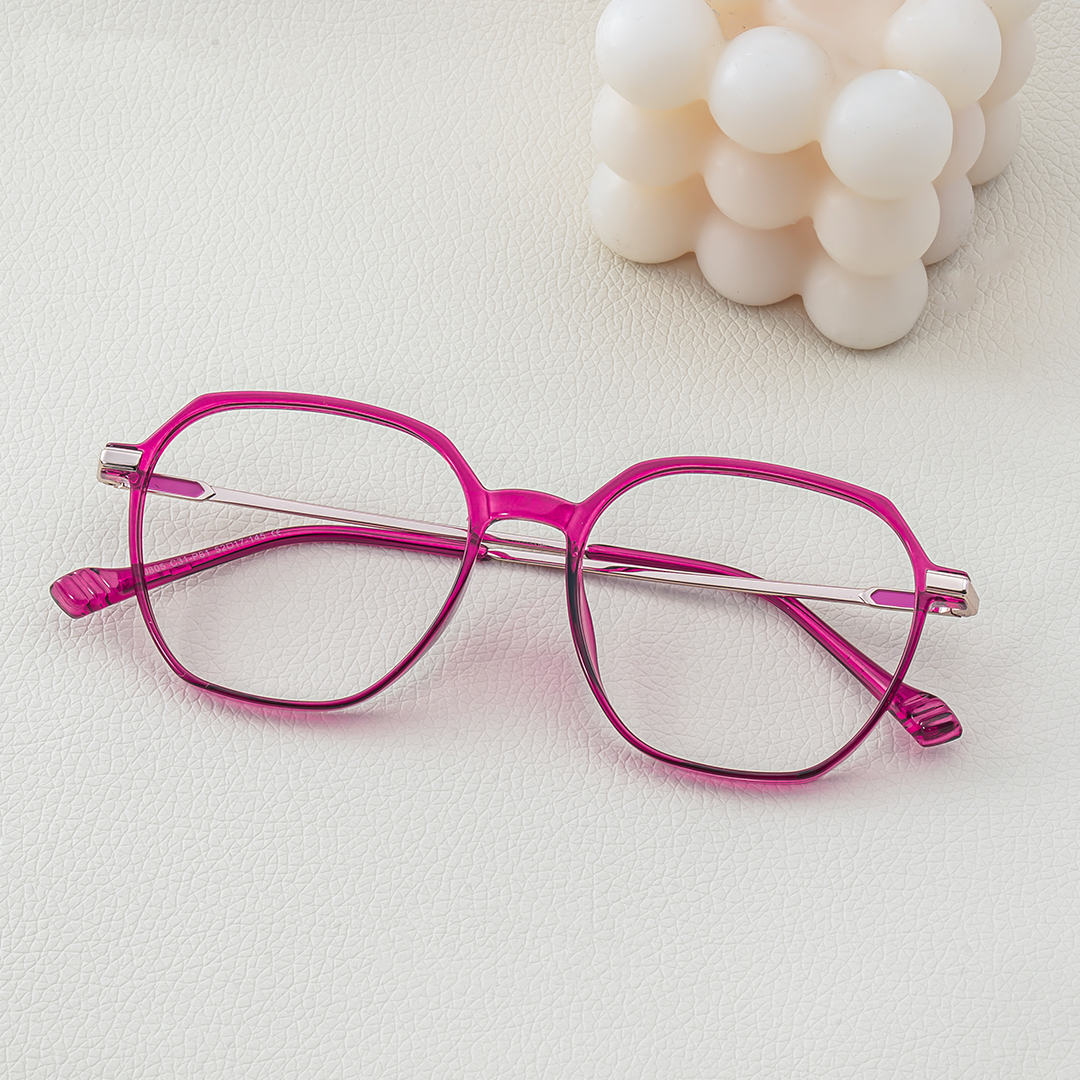 Helena Rot Geometrisch Brille0