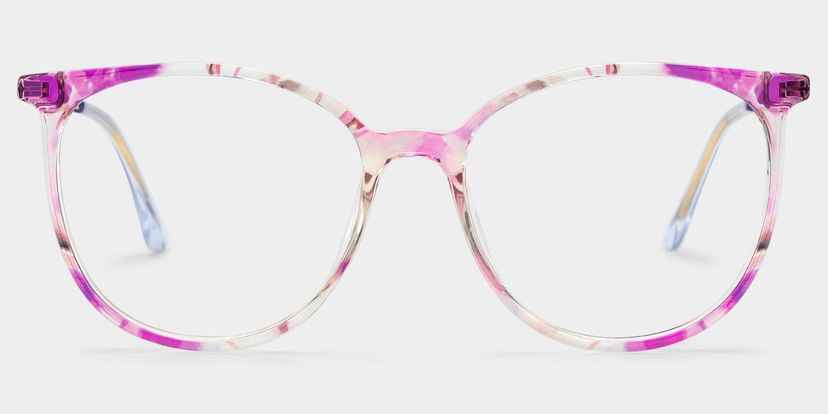 Babbage Lila Rund Brille