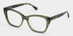 Maple Grün Schmetterling Brille4