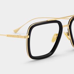 Gifford schwarz Pilot Brille4