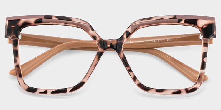 Eboney Tortoise Quadratisch Brille