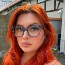 Stella Blau Schmetterling Brille8