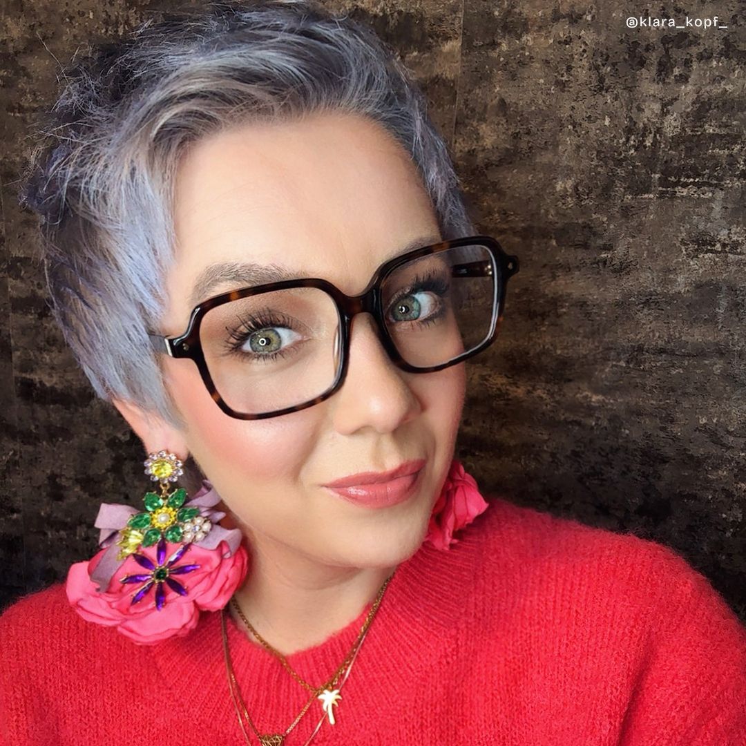 Talia Tortoise Quadratisch Brille8