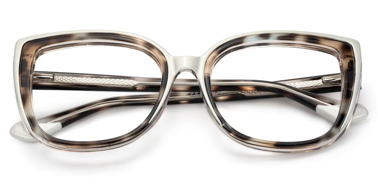 Fenn Braun-Tortoise Cateye Brille