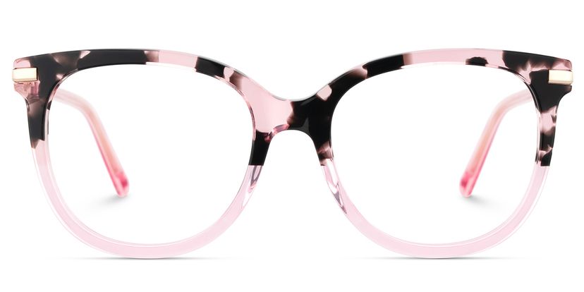 Mailyn Rosa-Tortoise Rund Brille