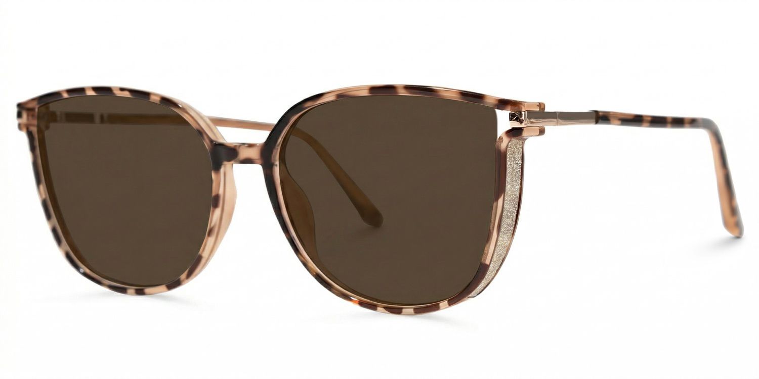 Walden Braun-Tortoise Cateye Brille1
