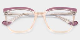 Tawana Lila Quadratisch Brille2