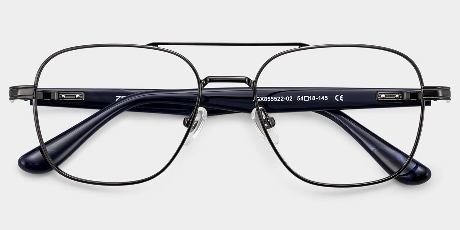 Anderson Schwarz Pilot Brille2