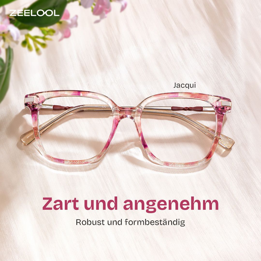 Jacqui Rosa-Tortoise Quadratisch Brille0