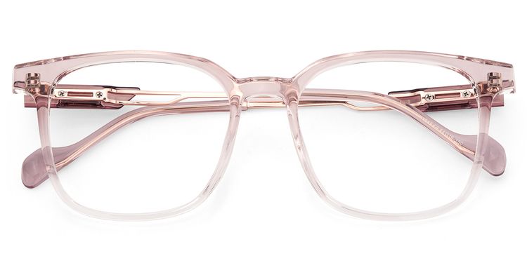 Chloe Rosa Quadratisch Brille