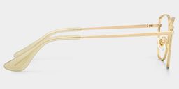 Skyler Gold Schmetterling Brille5