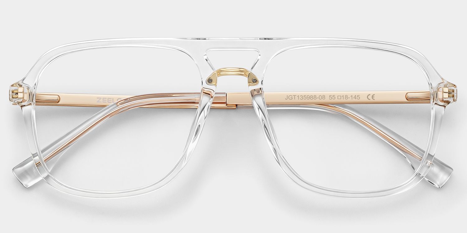 Angebote für Aviator Berkeley Brillen mit klaren Gläsern -Zeelool Brillen1