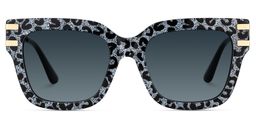 Lidia Grau-Leo Quadratisch Sonnenbrille0