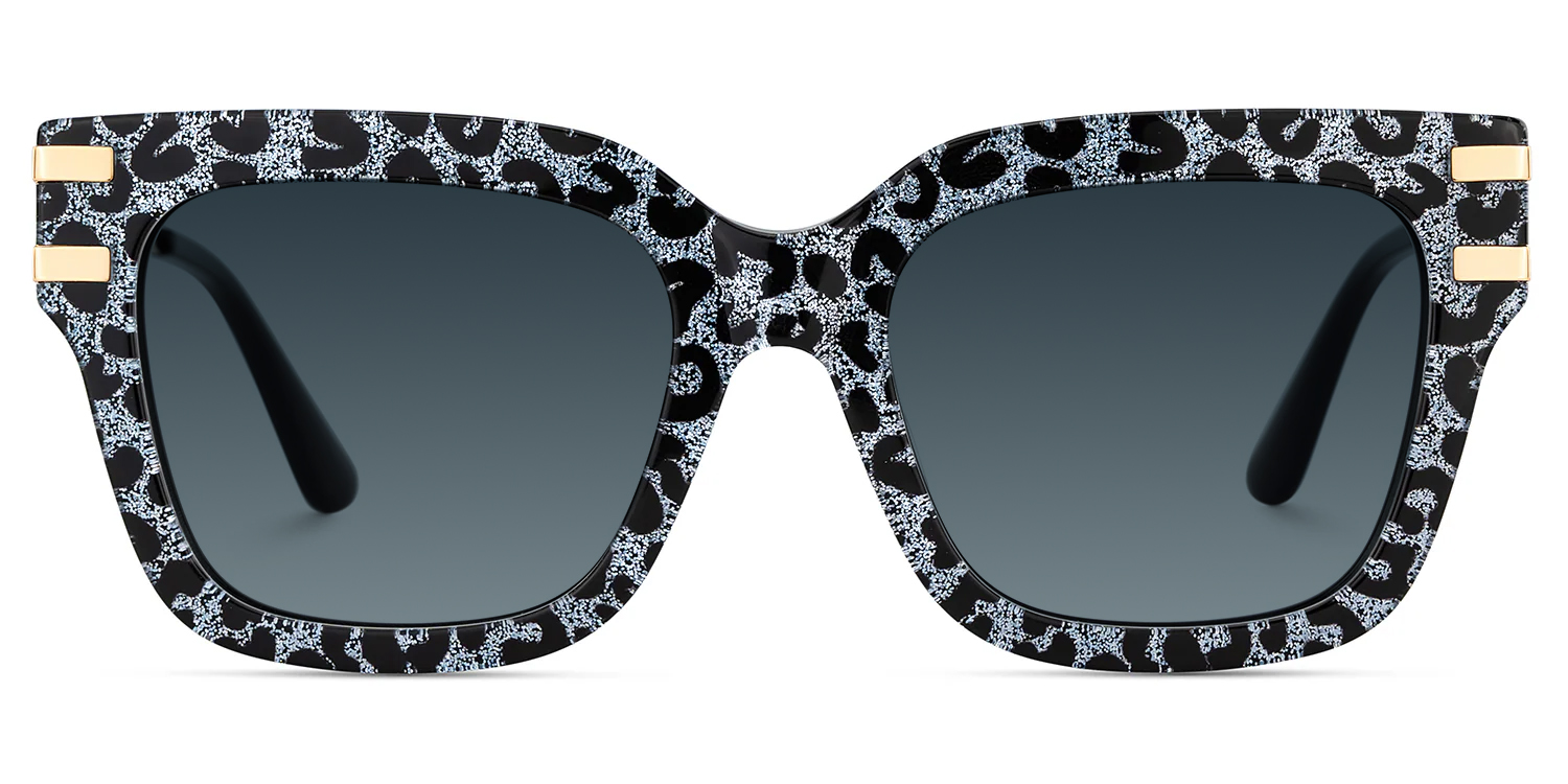 Lidia Grau-Leo Quadratisch Brille gutes Bild