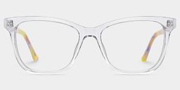 Faith Klar Rechteckig Brille2