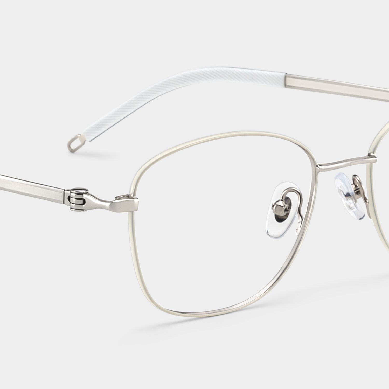 Tianna Weiß Rechteckig Brille6