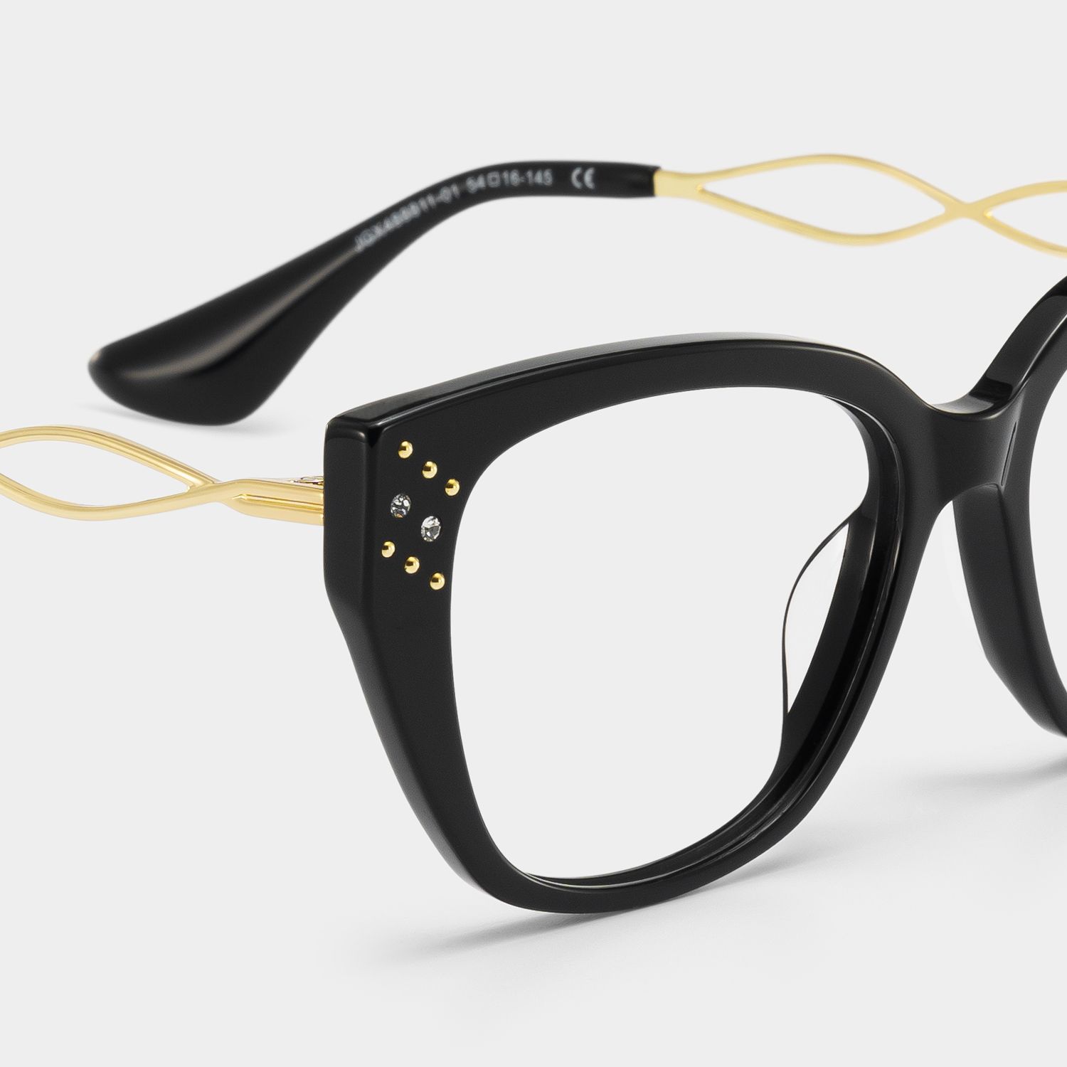 Alma Schwarz Schmetterling Brille6