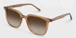 Eliza Braun Quadratisch Sonnenbrille2