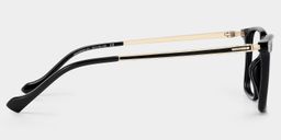 Archer Schwarz Rechteckig Brille4