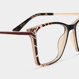 Tricee Tortoise Quadratisch Brille4