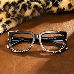 Dax Zweifarbig Quadratisch Brille1