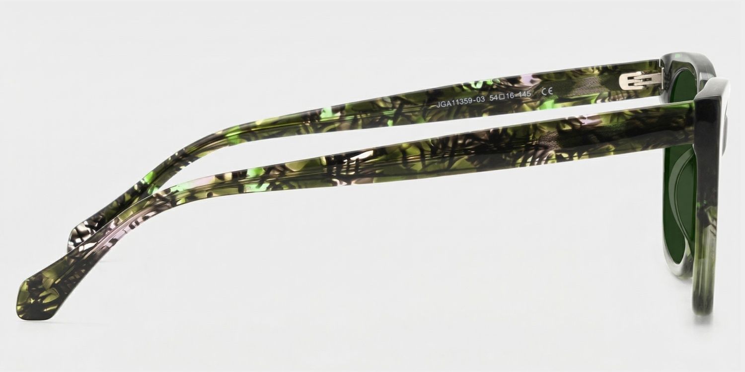 Maple Grün Butterfly Polarisierte Sonnenbrille zum Autofahren | ZEELOOL2