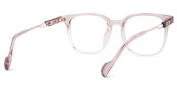 Chloe Rosa Quadratisch Brille5