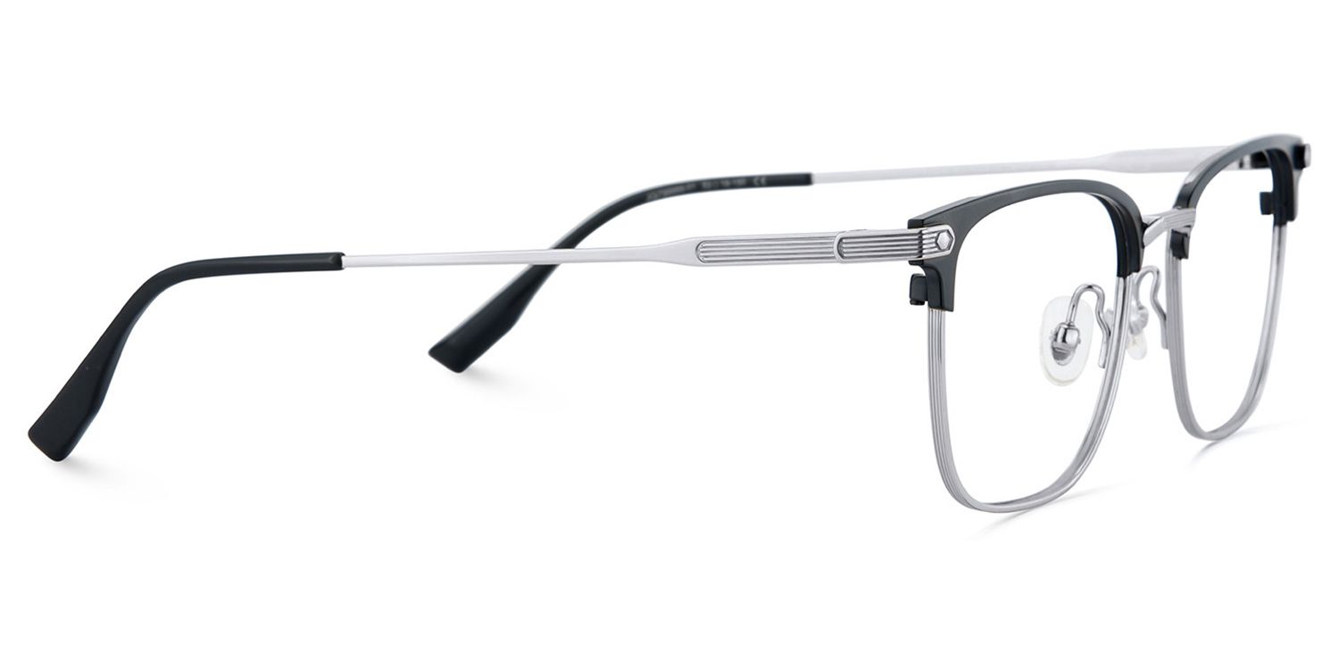 Barrett Silber Browline TitanbBrille3