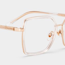 Olicia Klar Quadratisch Brille4