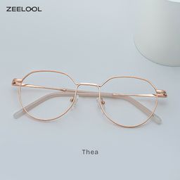 Thea Gold Geometrisch Brille1